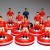 Subbuteo Andrew Table Soccer USSR 1982 World Cup Team  on new EVO WSB Professional bases